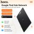 HOCO E97A Mini Finder Tracker Card Tags for Android Mobile Phone Google Find My Locator Wireless Charging Smart Anti-Lost Device - Black